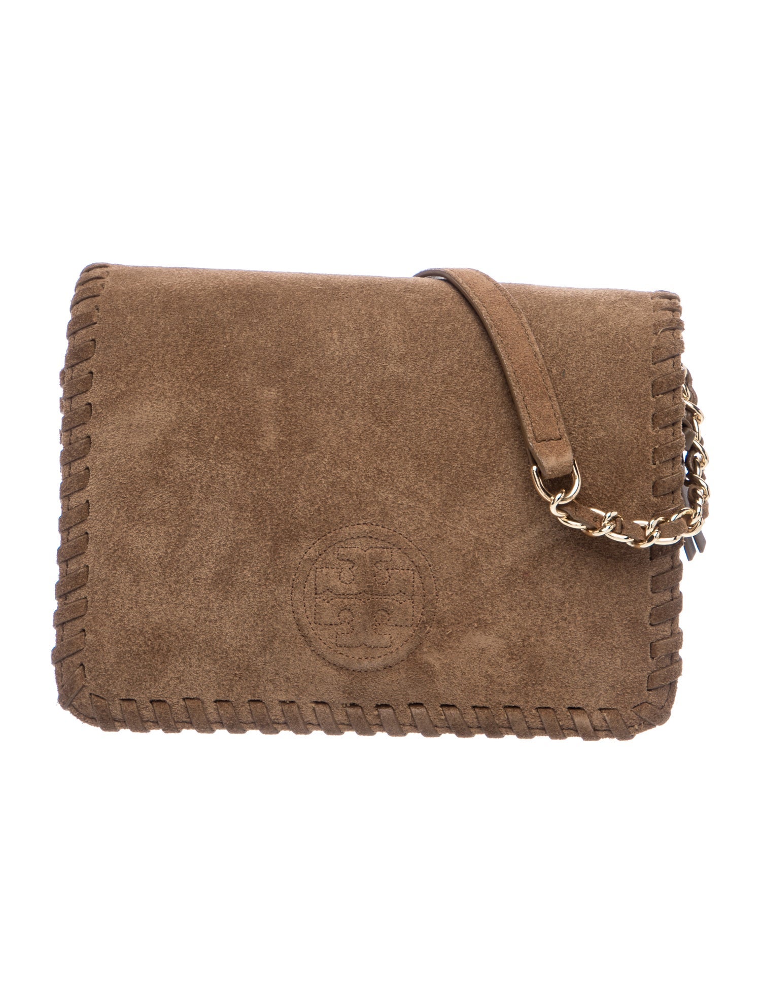 Suede Crossbody Bag