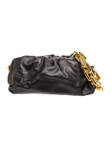 Leather Chain Pouch w/ Tags