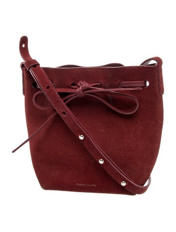 Suede Bucket Bag