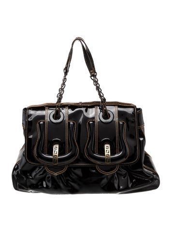 Patent Leather Shoulder Bag