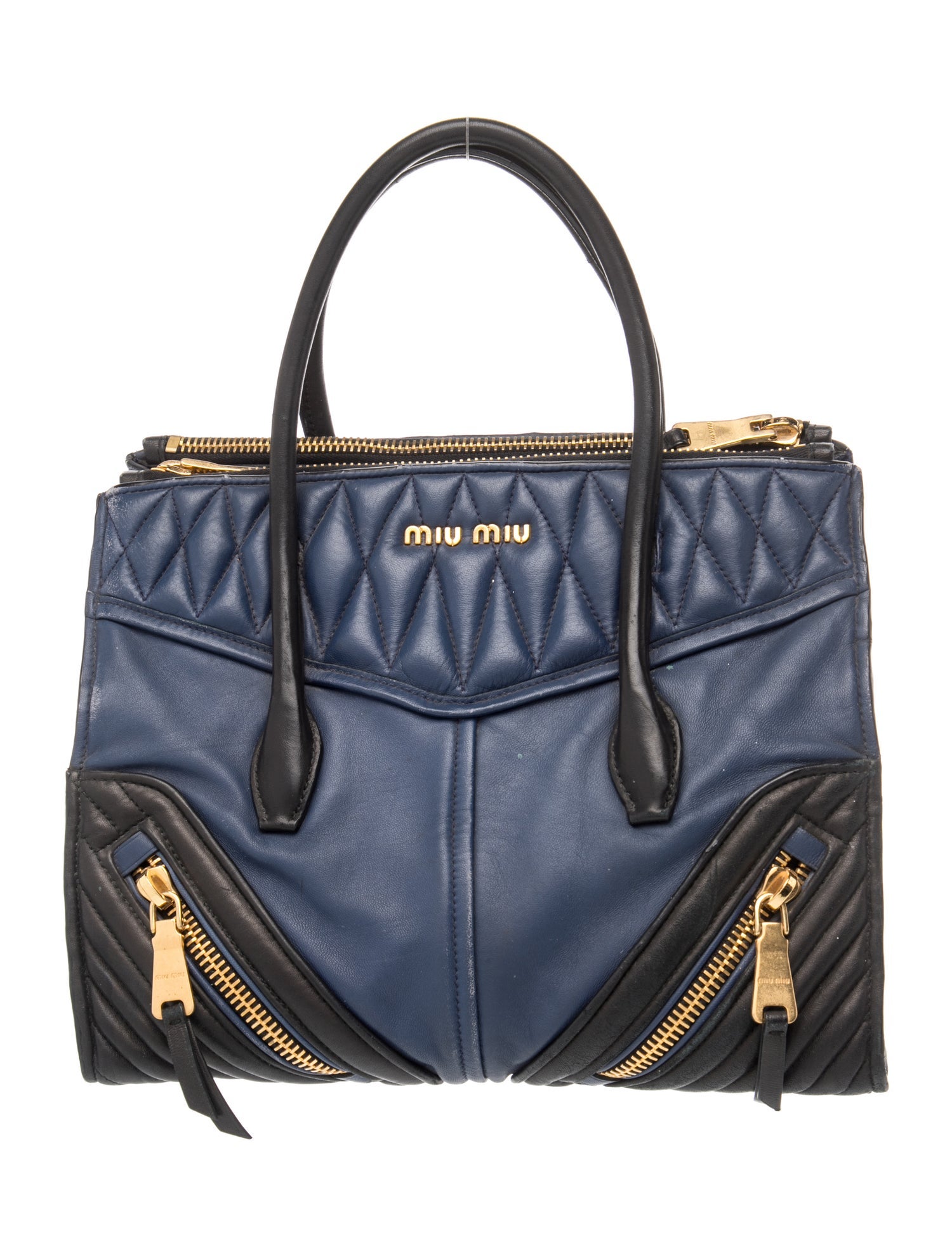 Leather Top Handle Bag