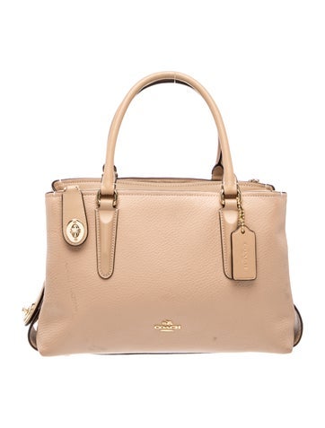 Leather Top Handle Bag