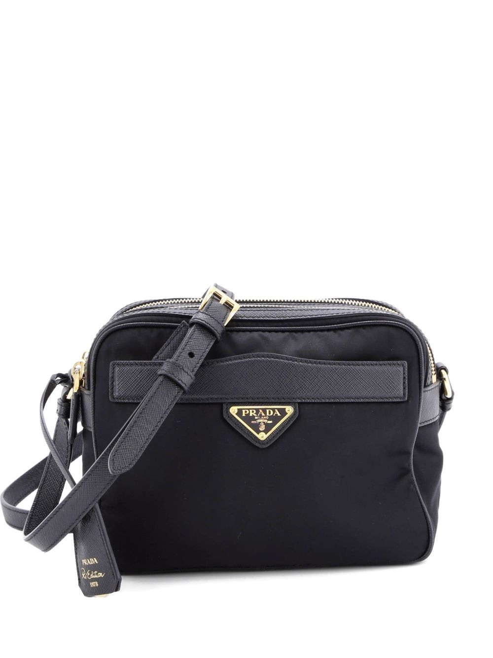 Prada Re-Edition 1978 Front Pocket Re-Nylon with Saffiano Leather Mini shoulder bag