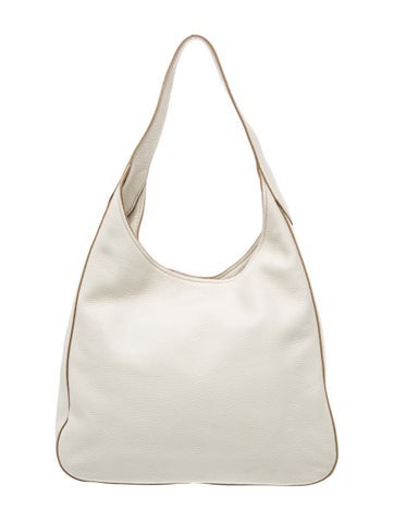 Vitello Daino Leather Shoulder Bag