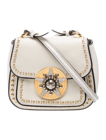 Miu Miu Leather Crossbody Bag
