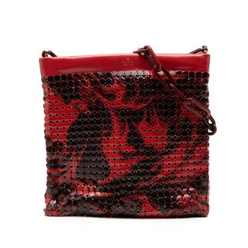 Metal Abstact Lava Chainmail Shoulder Bag