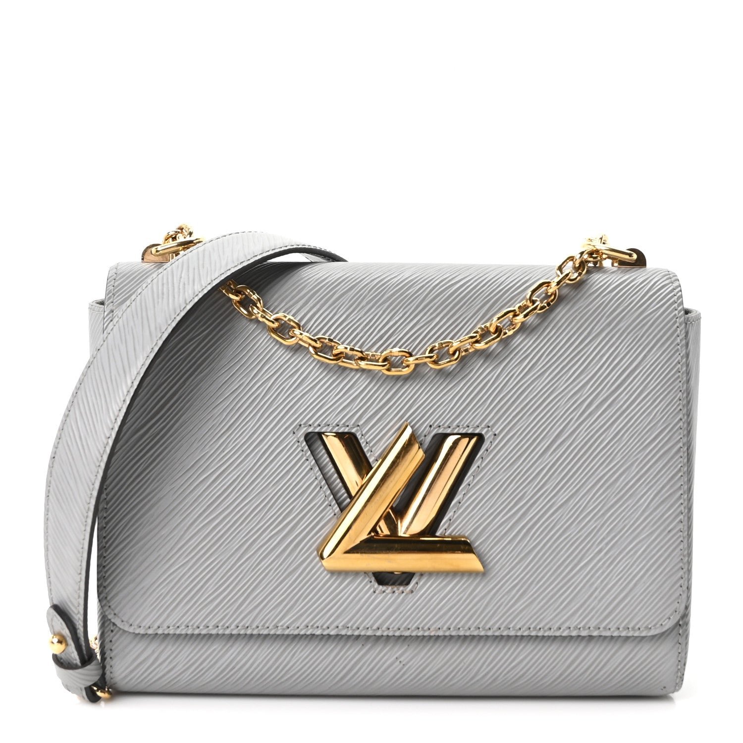 Louis Vuitton Epi Twist Shoulder Bag MM Etain