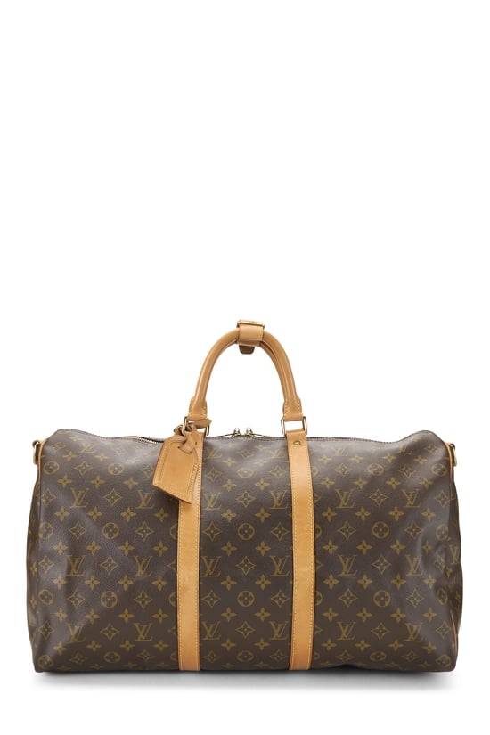 Monogram Canvas Keepall Bandouliere 50