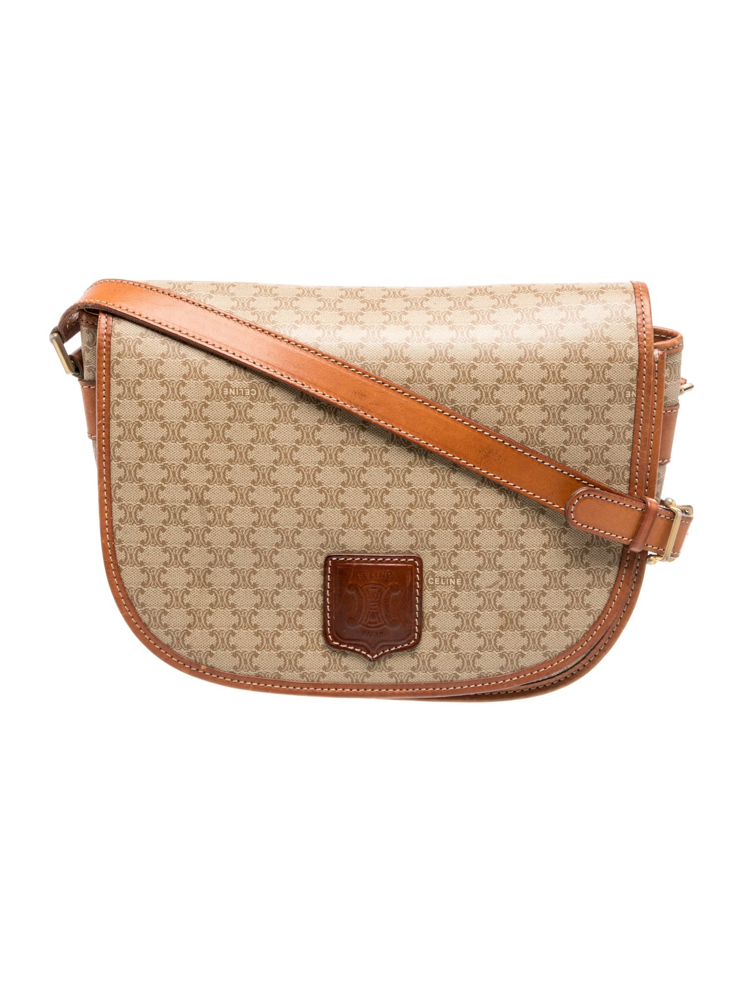 Celine Macadam Crossbody Bag Vintage