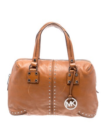 Leather Top Handle Bag