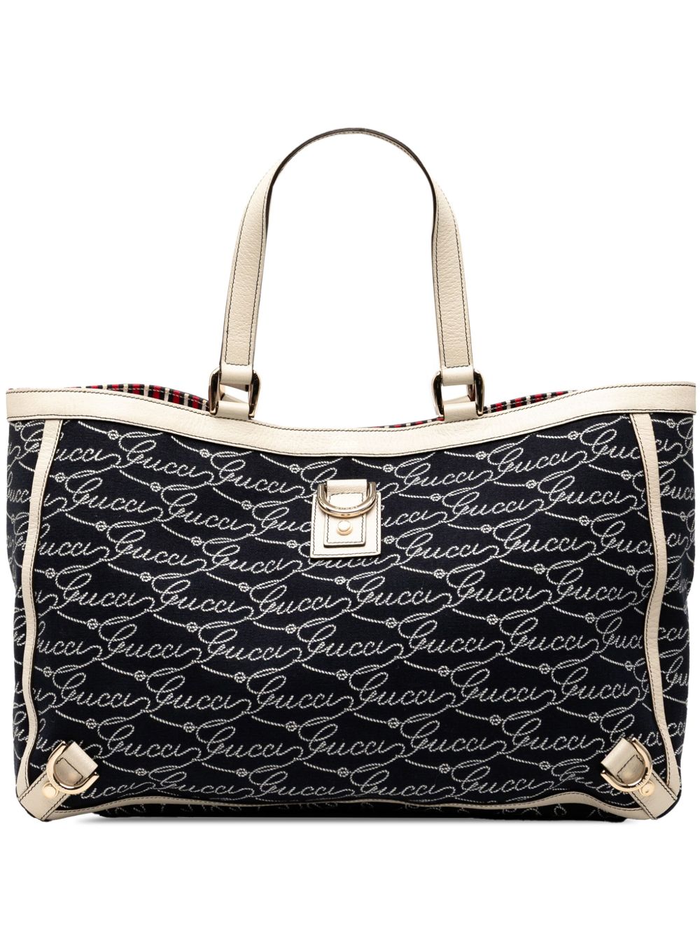 2000-2015 85th Anniversary Canvas Logo Abbey D Ring tote bag