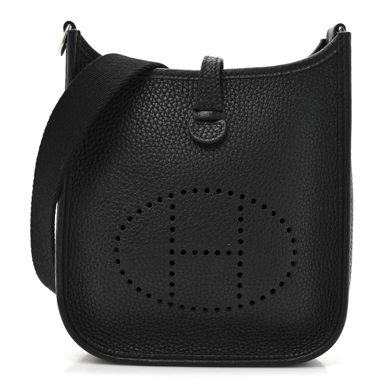 Hermes Taurillon Clemence Evelyne TPM Black
