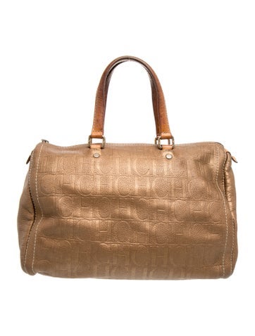 Leather Top Handle Bag