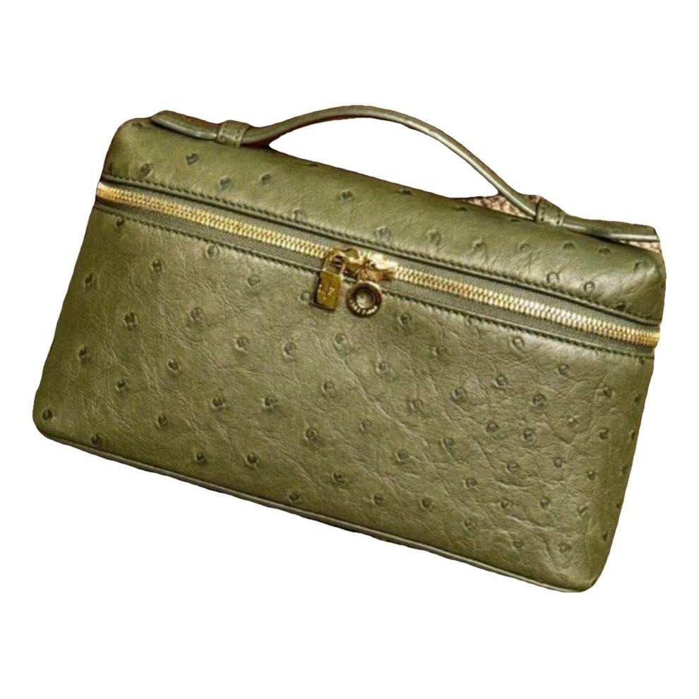 Extra Pocket leather crossbody bag
