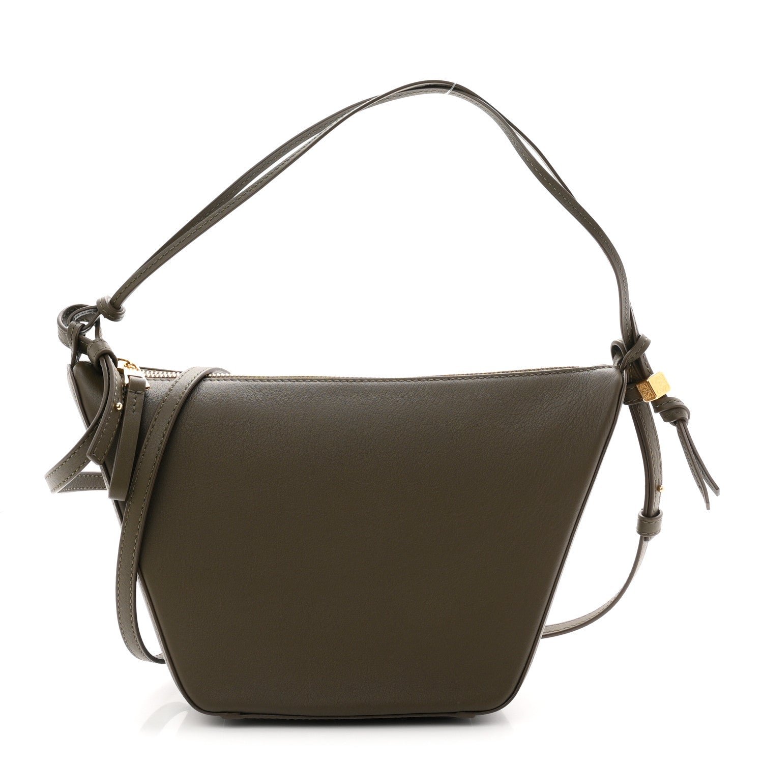 Loewe Loewe Calfskin Mini Hammock Hobo Vintage Khaki