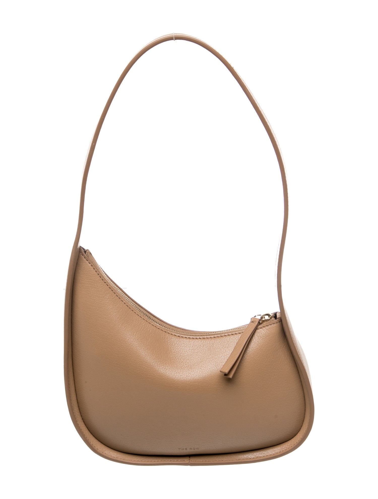 The Row Leather Half Moon Small