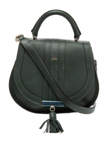 Leather Top Handle Bag
