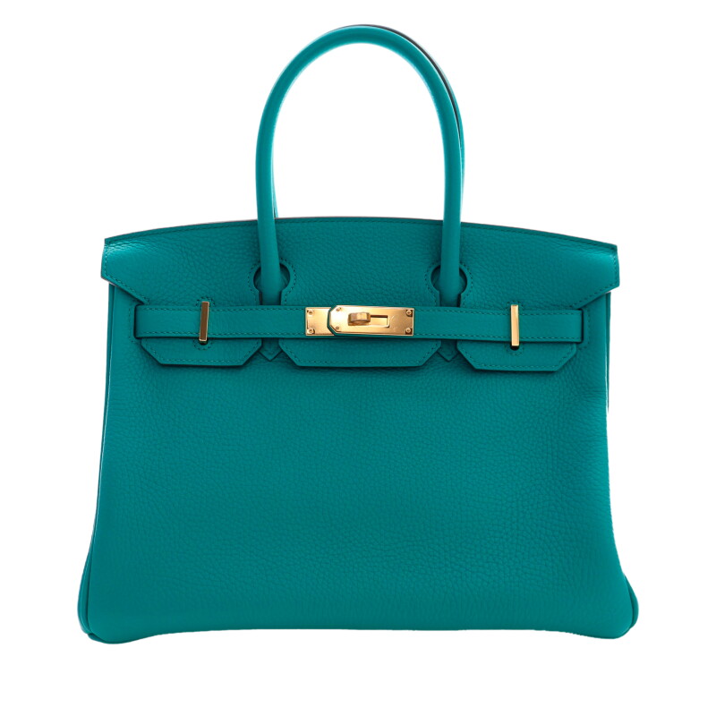 Vert Verone Togo Birkin 30 Gold Hardware, 2016