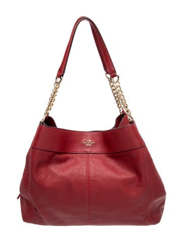 Leather Top Handle Bag