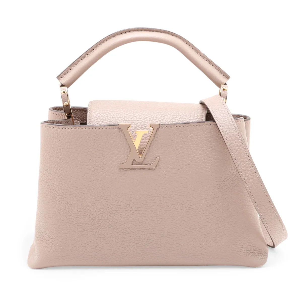 Louis Vuitton Parnassea Capucines BB M94634 Beige There was an RFID response