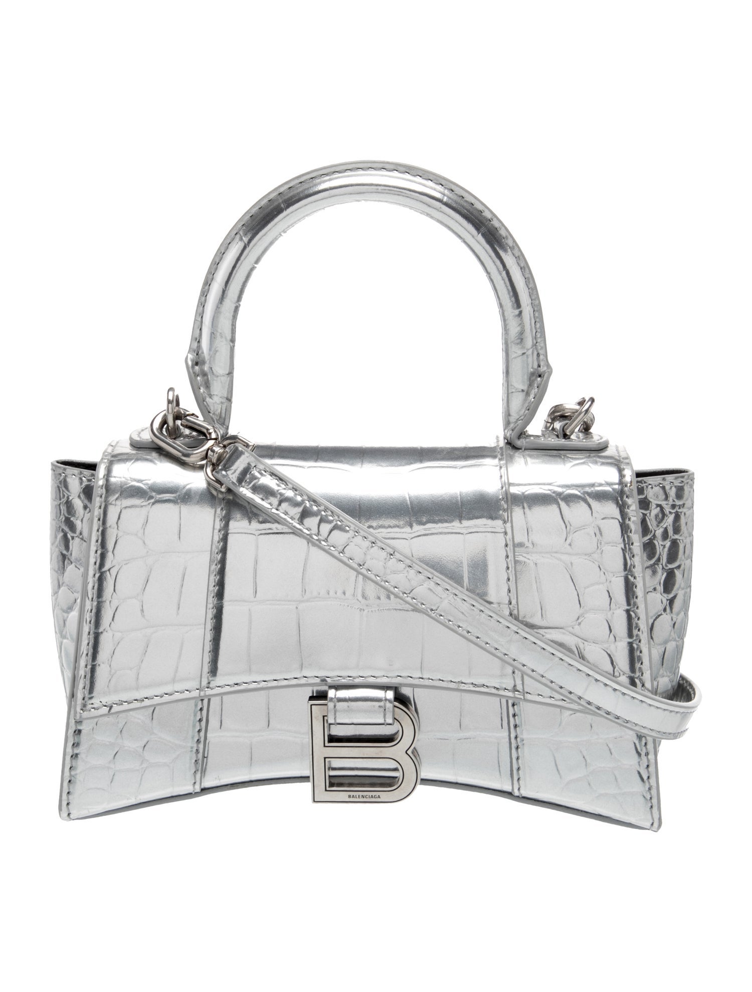 Embossed Leather Hourglass XS