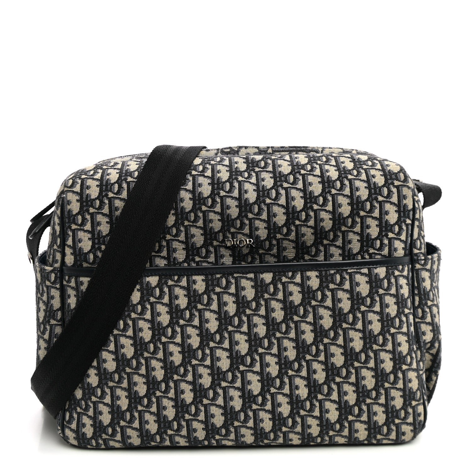 Christian Dior Oblique Baby Changing Bag Beige Black