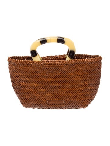 Leather Top Handle Bag