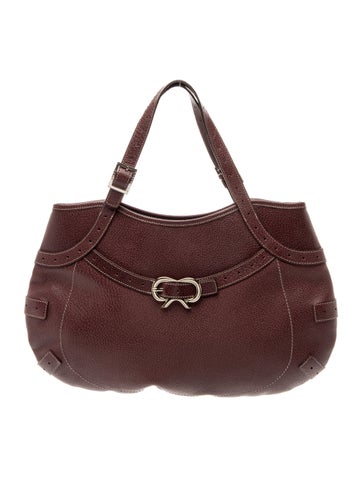 Anya Hindmarch Leather Top Handle Bag