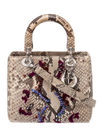 Python Lady Dior Medium