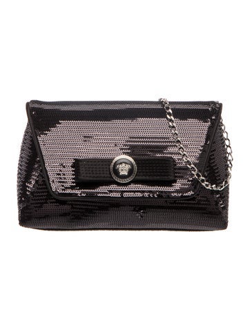Versace Sequins Crossbody Bag