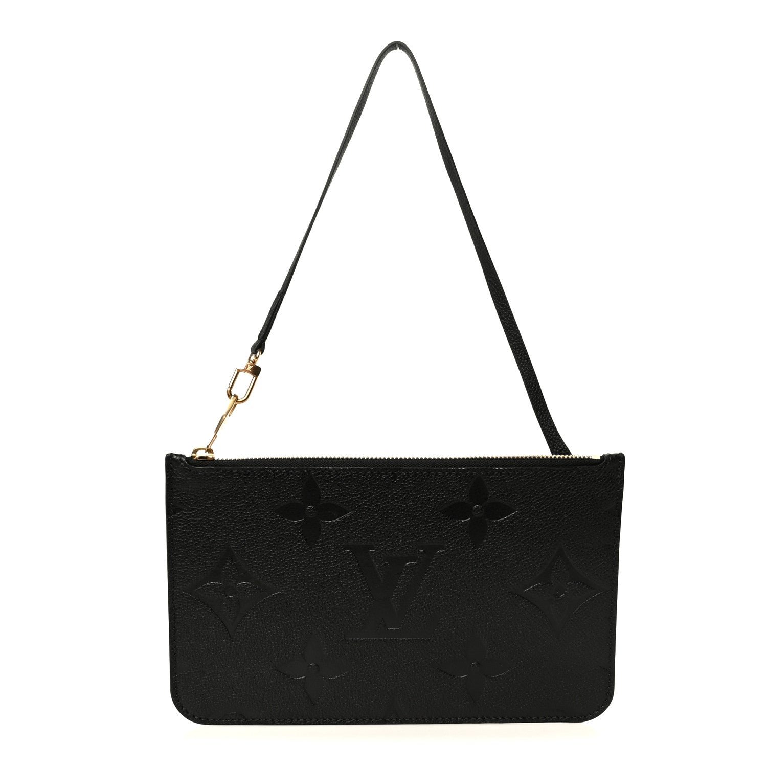 Louis Vuitton Empreinte Monogram Giant Neverfull MM Pochette Black