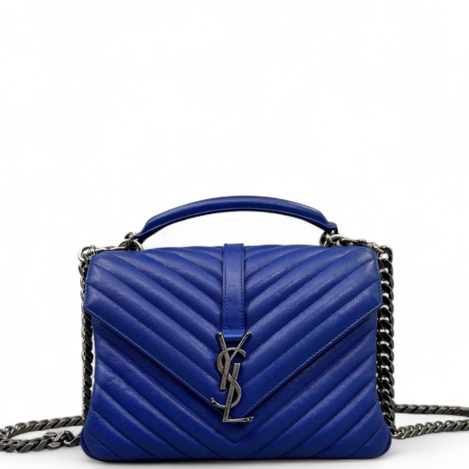 Saint Laurent Calfskin College Medium