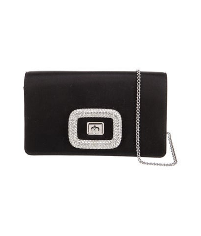 Roger Vivier Vivier Satin Clutch