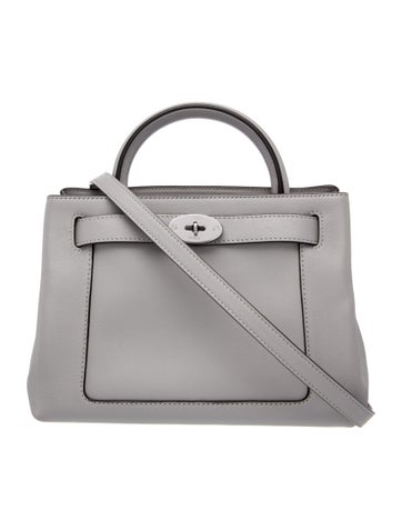 Mulberry Leather Top Handle Bag