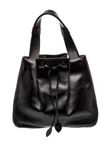 Alaia Leather Rose Marie Medium