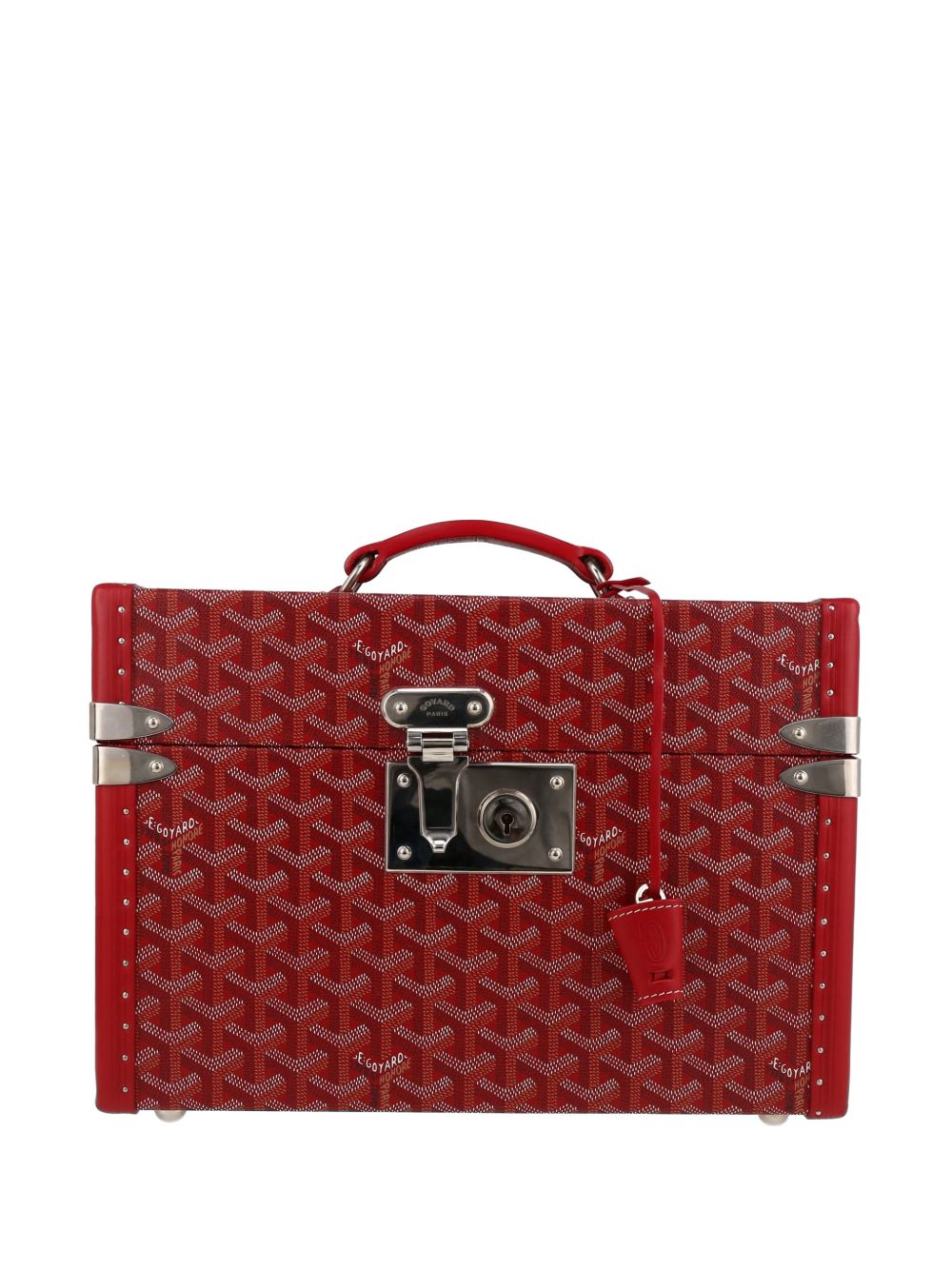 Vanity Sardaigne canvas and leather handbag