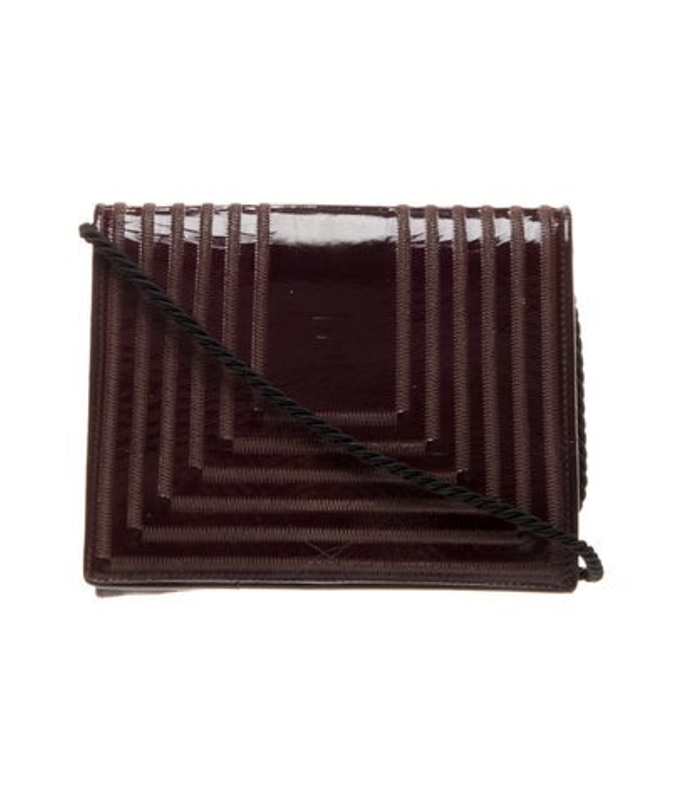 Fendi Patent Leather Clutch Vintage