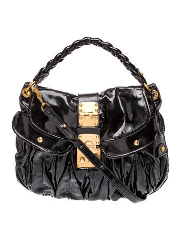 Patent Leather Hobo