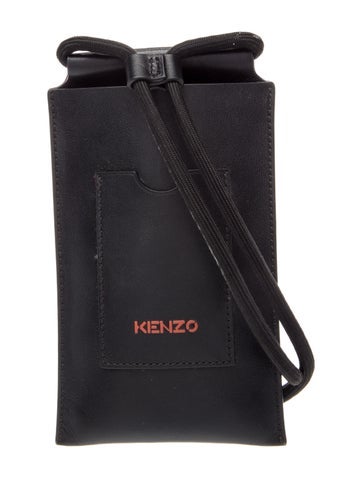 Kenzo Leather Crossbody Bag Vintage