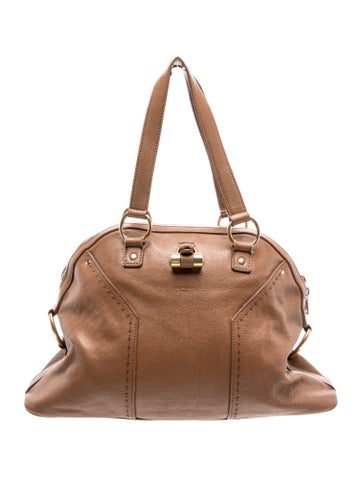 Leather Top Handle Bag