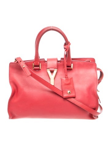 Leather Y Cabas Small