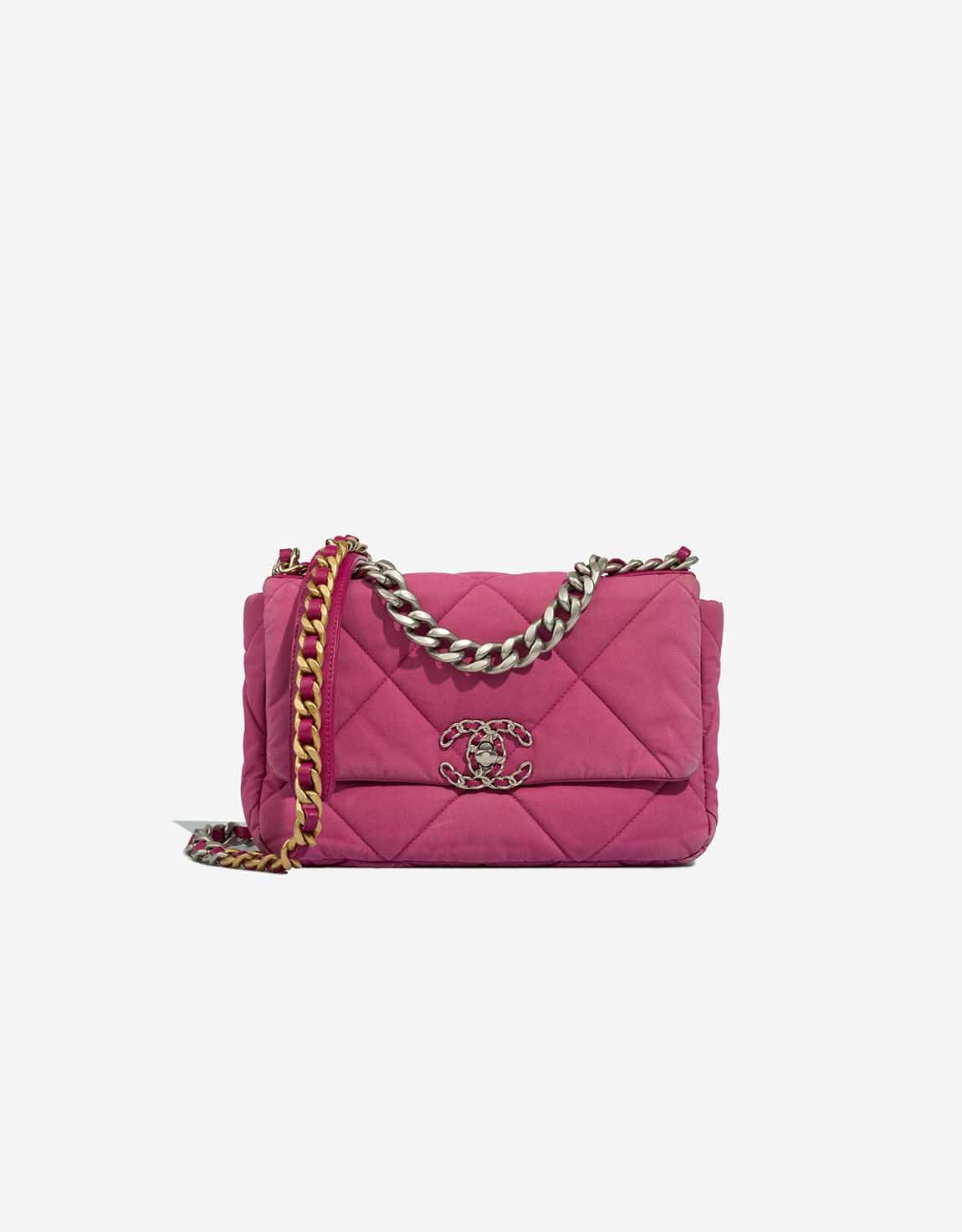 
		19 Flap Bag Fabric Pink    