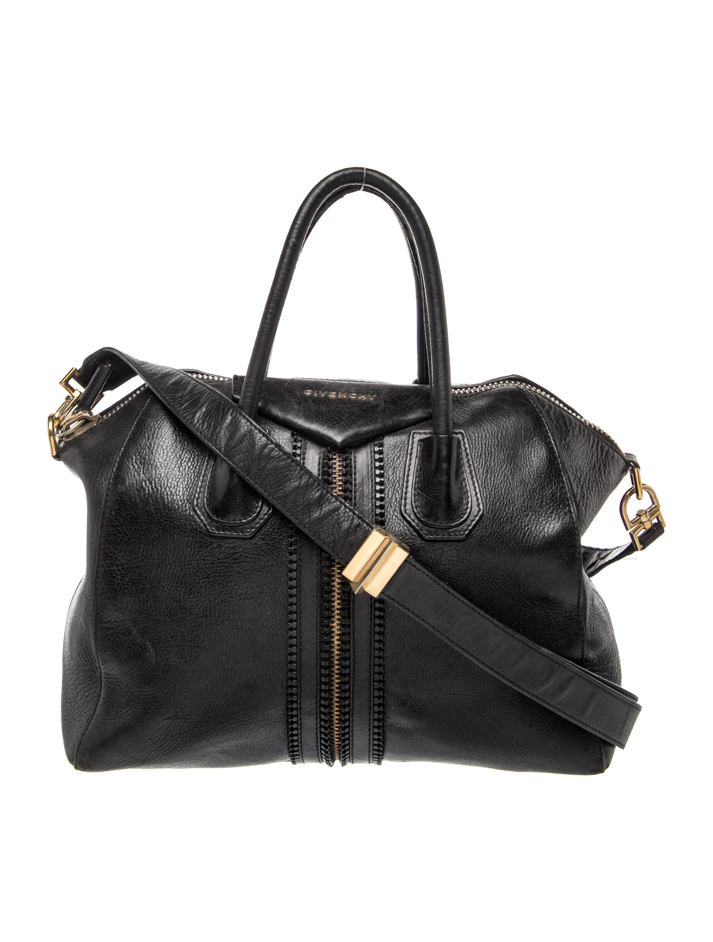 Leather Top Handle Bag