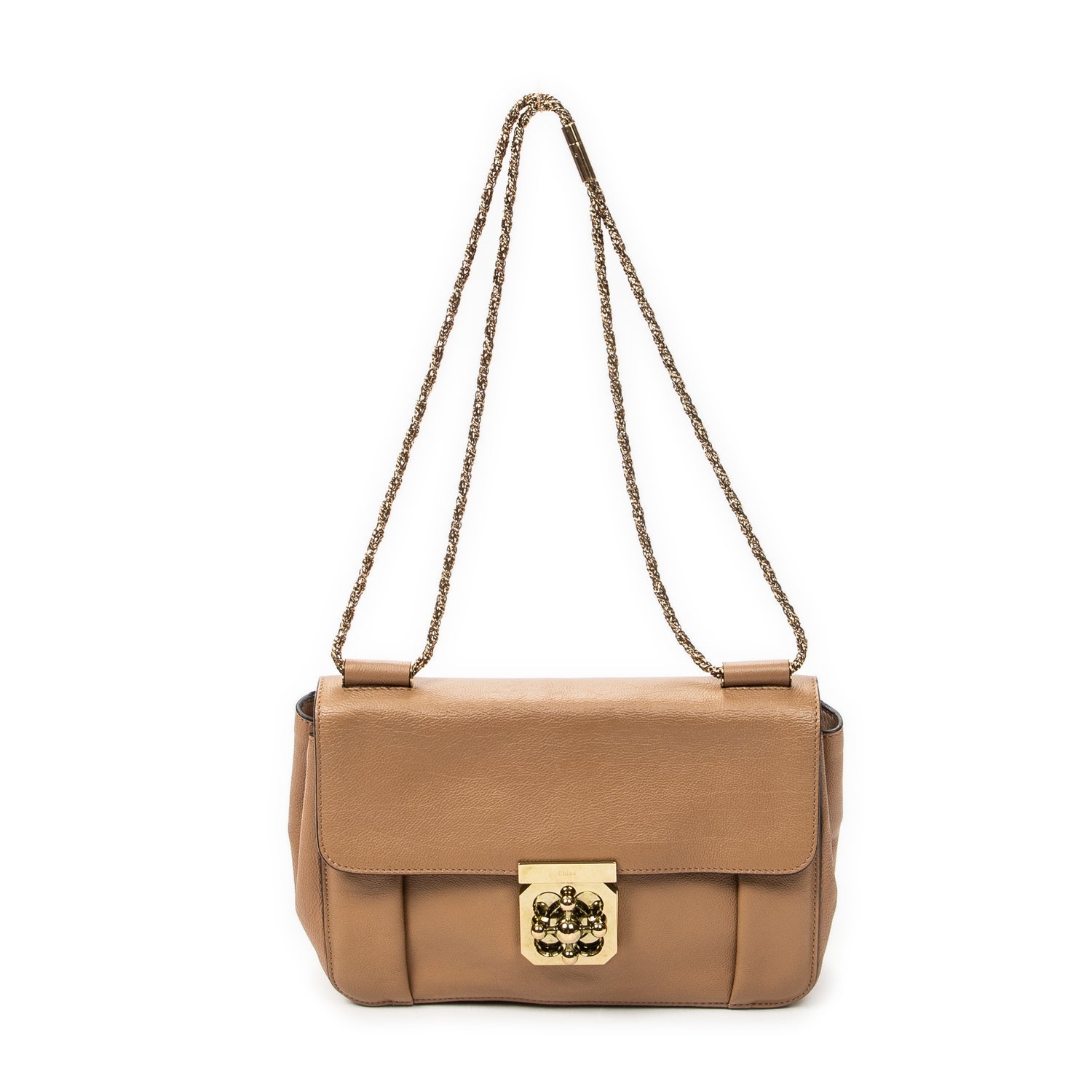Leather Medium Elsie Chain Flap