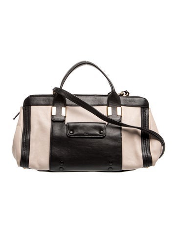 Leather Top Handle Bag
