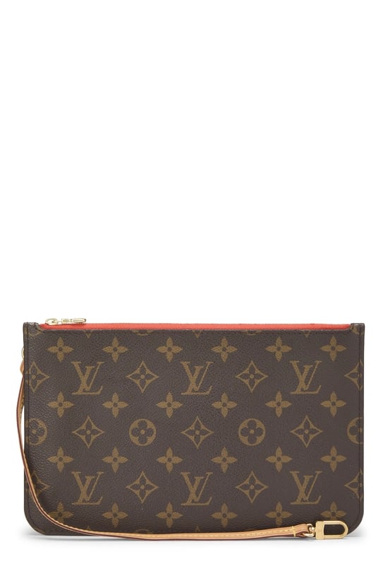 Monogram Canvas Neverfull Pouch MM NM