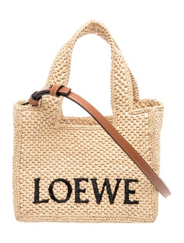 Raffia Top Handle Bag Small 2023
