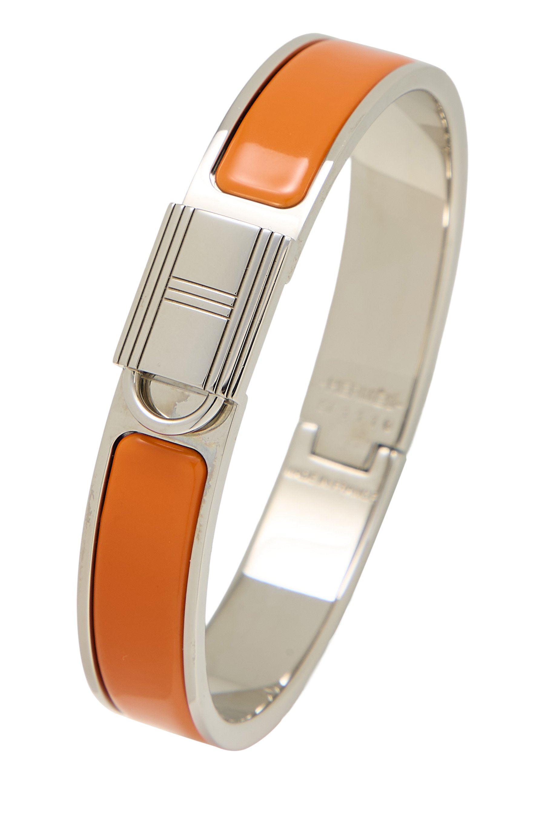 Orange Clic Cadena Bracelet Narrow PM