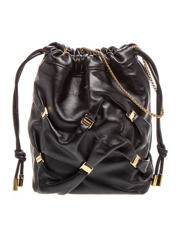 Leather Bucket Bag
