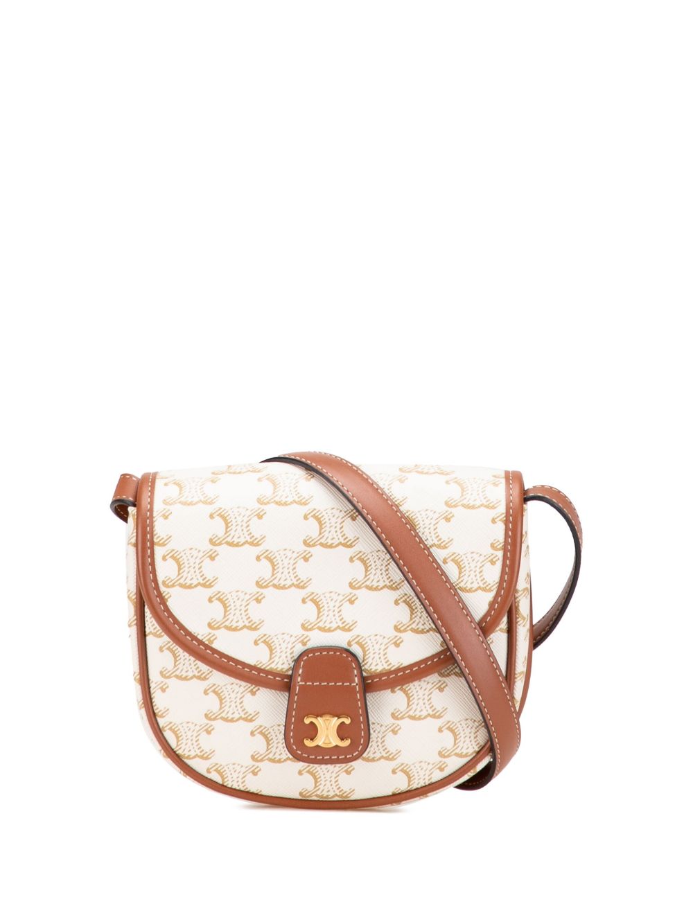 2002 Mini Triomphe Coated Canvas Besace crossbody bag